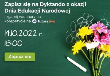 Konkurs „Dyktando z nagrodami na Dzień Nauczyciela”