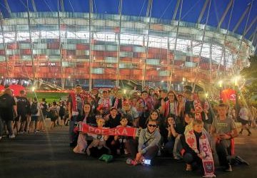 Kibicujemy piłkarzom Reprezentacji Polski na Stadionie Narodowym