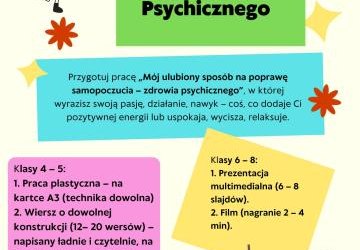 Światowy Dzień Zdrowia Psychicznego