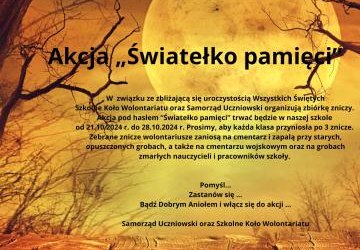 Akcja „Światełko pamięci”