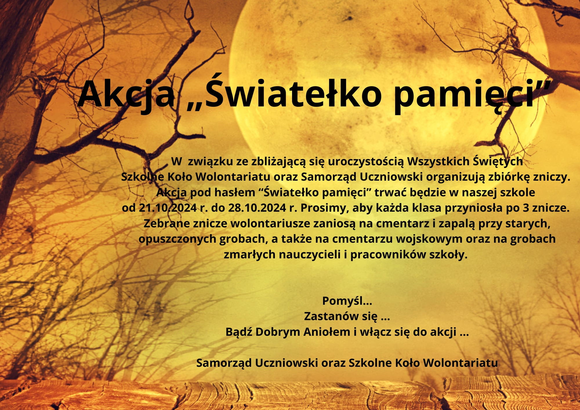 Akcja „Światełko pamięci”