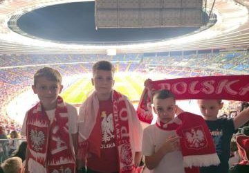 Sportowa przygoda - wyjazd do Chorzowa na mecz Polska - Finlandia