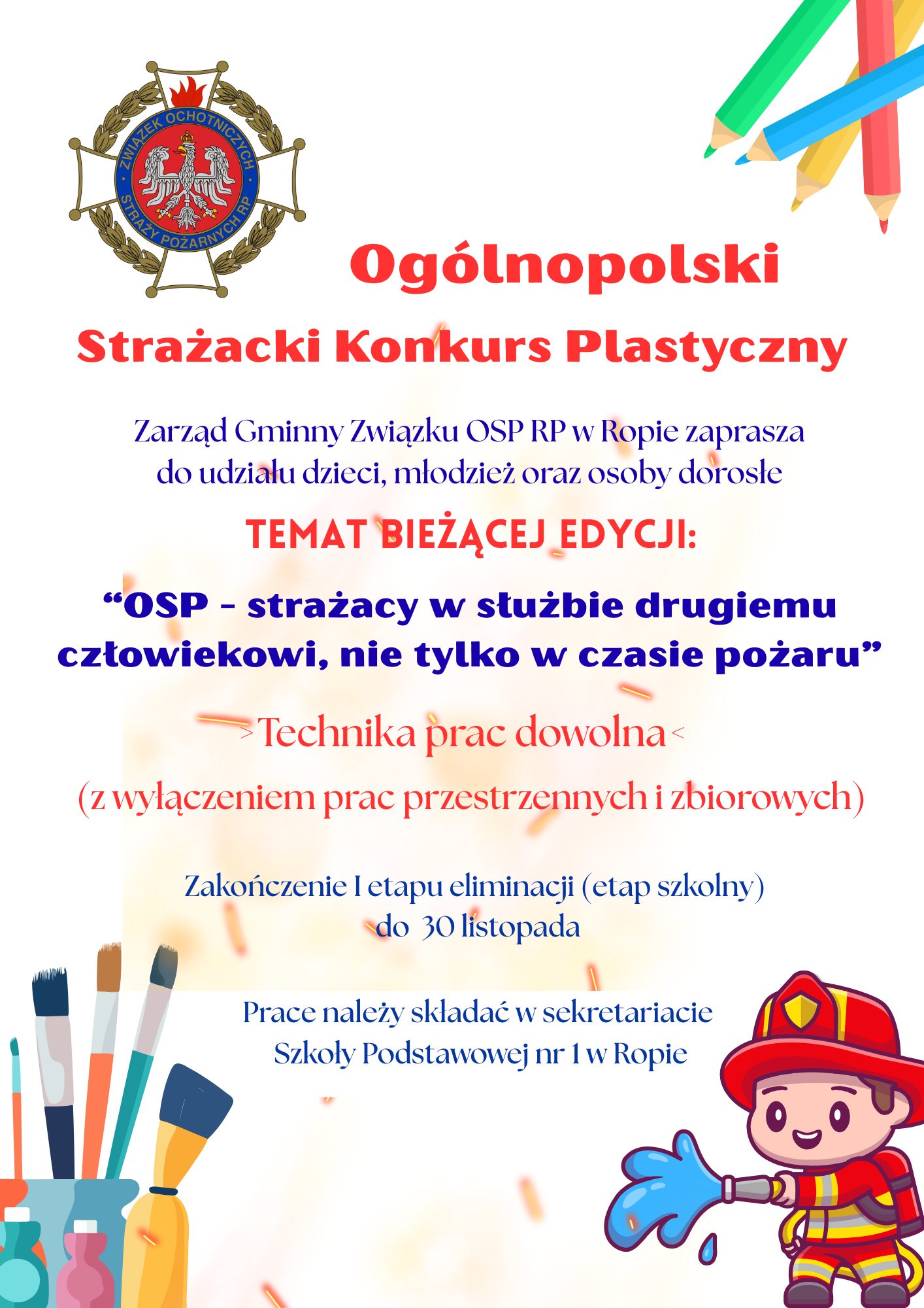 Ogólnopolski Strażacki Konkurs Plastyczny