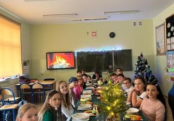 Spotkania Wigilijne klasy 4a oraz klasy 5a