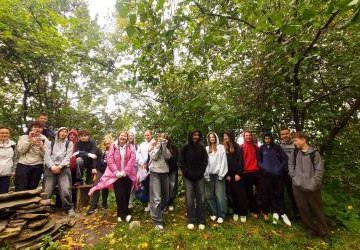 Pieszy rajd klasy 8b na górę Chełm