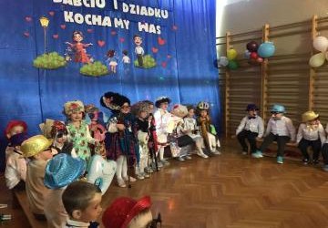 Obchody Dnia Babci i Dziadka w przedszkolu