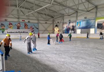 Wyjazd  klas 4a, 4b i 5b na lodowisko