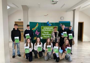 Gminny etap konkursu ekologicznego pod hasłem „Parki narodowe – najważniejsza forma ochrony przyrody w Polsce”