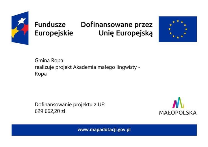 „Akademia małego lingwisty - Ropa”